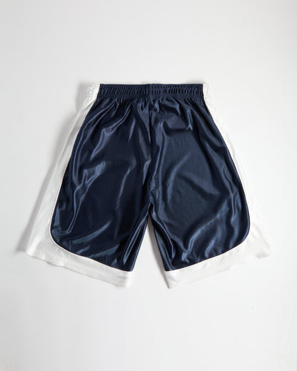 Satin Basketball Short - “Bronx Blue”