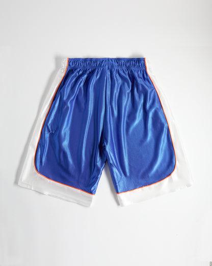 Satin Basketball Short - “Metropolitan Blue”