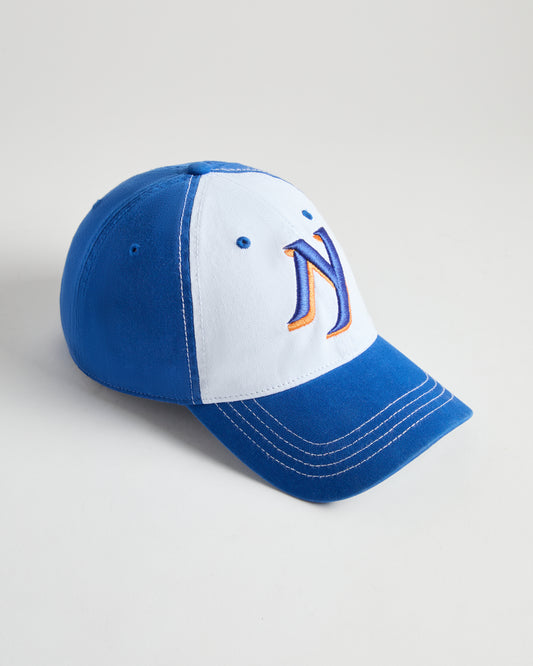 The “New” NY Cap - White / Metropolitan Blue