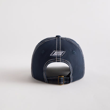 The "New" NY Cap - Navy / Contrast Stitch